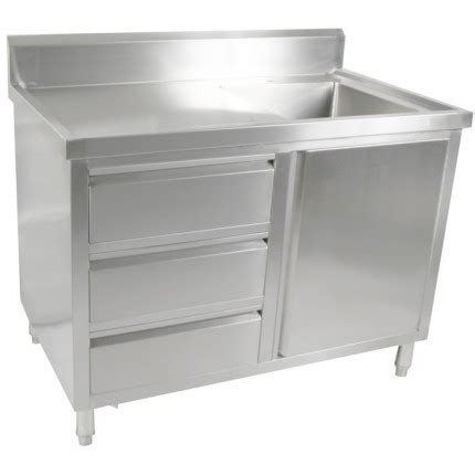 stainless steel sink cabinet|affordable stainless steel cabinets.